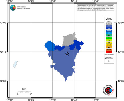 Mappa MCS - territori comuni