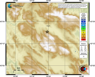 Mappa EMS - località