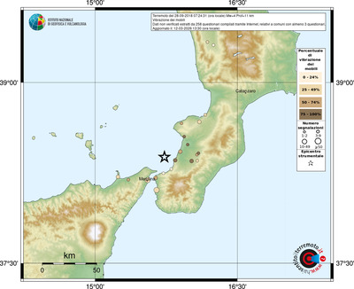 Mappa comuni con almeno 3 questionari