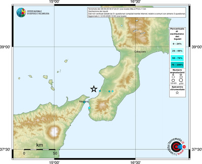 Mappa comuni con almeno 3 questionari