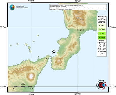 Mappa comuni con almeno 3 questionari