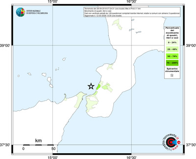 Mappa territorio comunale con almeno 3 questionari