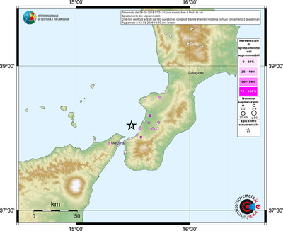 Mappa comuni con almeno 3 questionari
