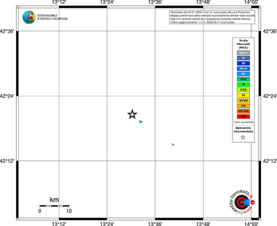 Mappa MCS - territori località