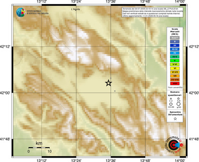 Mappa MCS - località