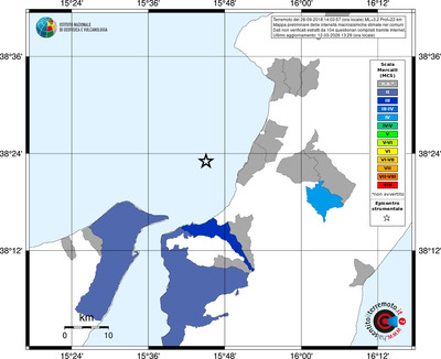 Mappa MCS - territori comuni