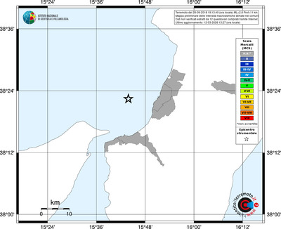Mappa MCS - territori comuni