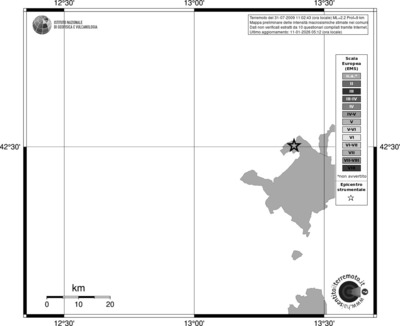 Mappa EMS - territori comuni