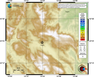 Mappa EMS - località