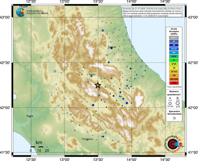 Mappa EMS - comuni