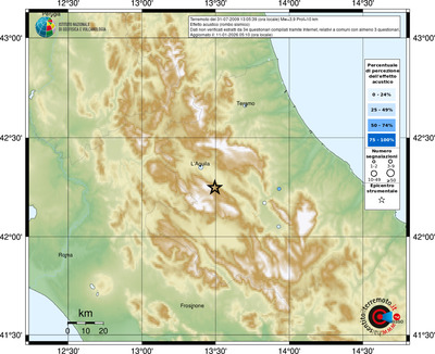 Mappa comuni con almeno 3 questionari