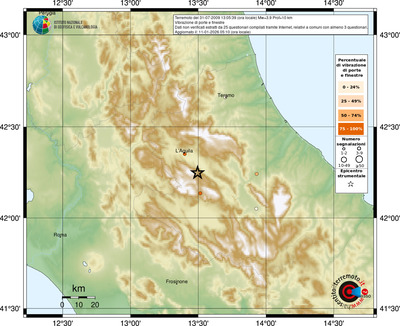 Mappa comuni con almeno 3 questionari