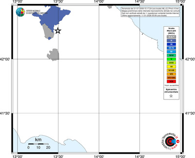 Mappa MCS - territori comuni