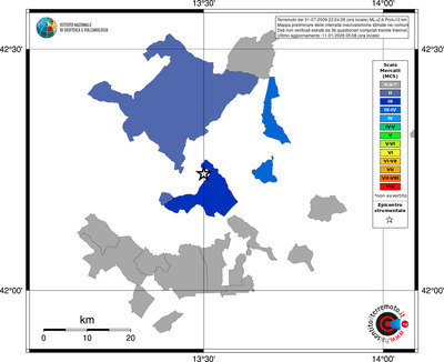 Mappa MCS - territori comuni