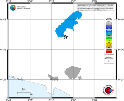 Mappa MCS - territori comuni
