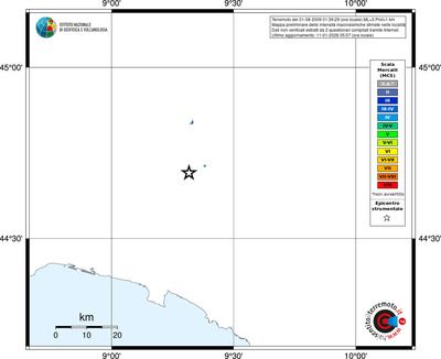 Mappa MCS - territori località