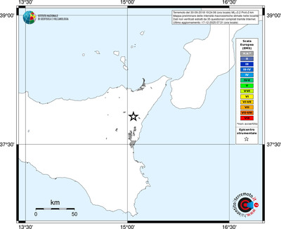 Mappa EMS - territori località