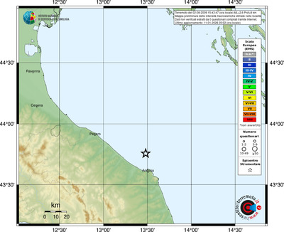 Mappa EMS - località