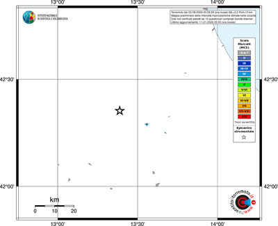 Mappa MCS - territori località
