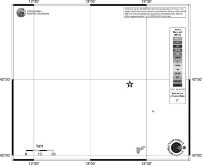 Mappa MCS - territori località