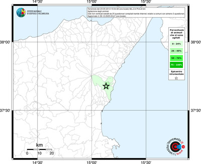 Mappa territorio comunale con almeno 3 questionari