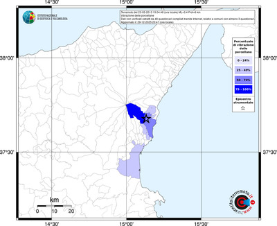 Mappa territorio comunale con almeno 3 questionari
