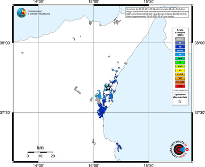 Mappa EMS - territori località