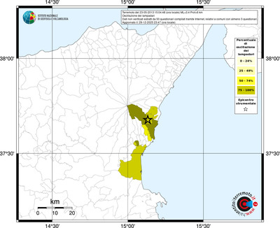 Mappa territorio comunale con almeno 3 questionari