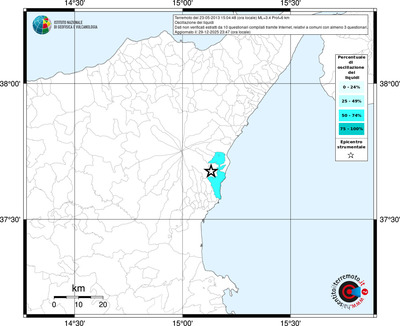 Mappa territorio comunale con almeno 3 questionari