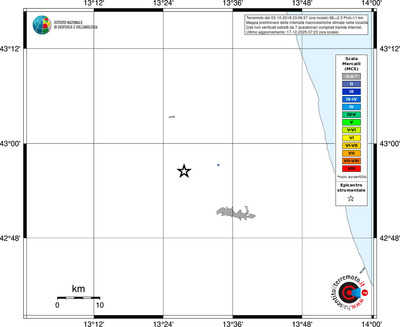 Mappa MCS - territori località