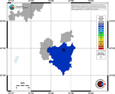 Mappa MCS - territori comuni