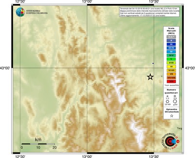 Mappa MCS - località