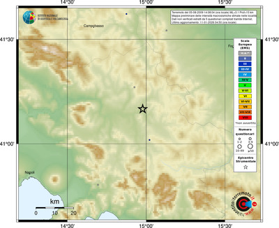 Mappa EMS - località