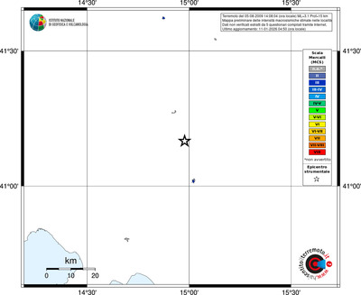 Mappa MCS - territori località