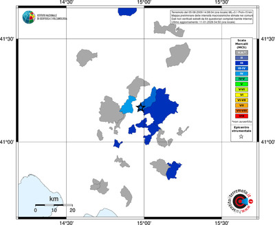 Mappa MCS - territori comuni