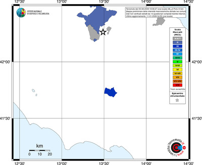 Mappa MCS - territori comuni