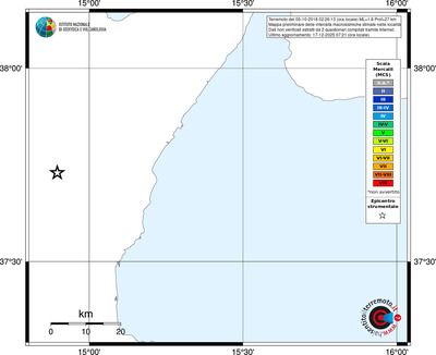 Mappa MCS - territori località