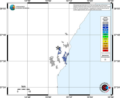 Mappa MCS - territori località
