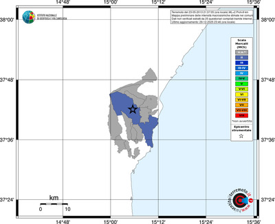 Mappa MCS - territori comuni