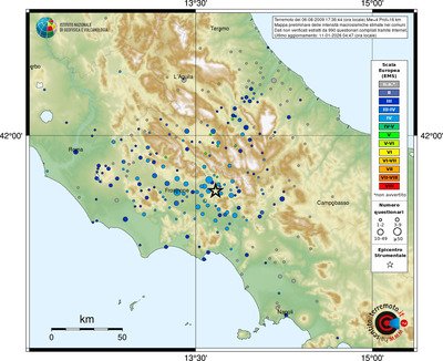 Mappa EMS - comuni