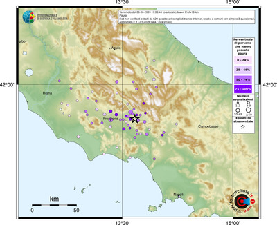 Mappa comuni con almeno 3 questionari