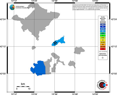 Mappa MCS - territori comuni