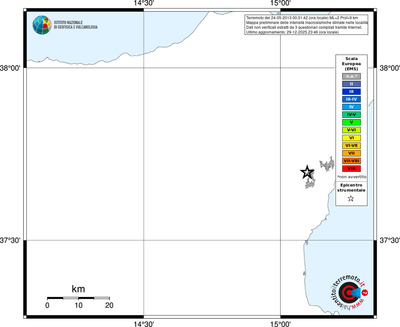 Mappa EMS - territori località
