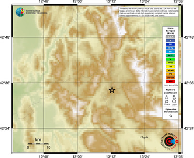 Mappa EMS - località
