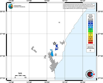Mappa MCS - territori località