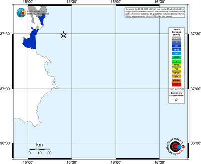 Mappa EMS - territori comuni