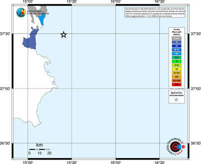 Mappa MCS - territori comuni