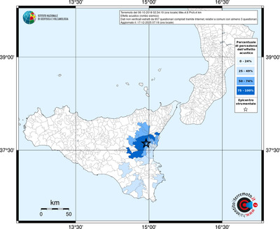 Mappa territorio comunale con almeno 3 questionari