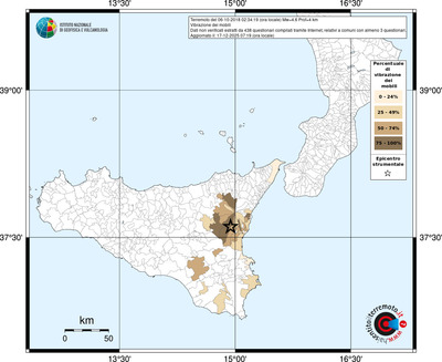 Mappa territorio comunale con almeno 3 questionari