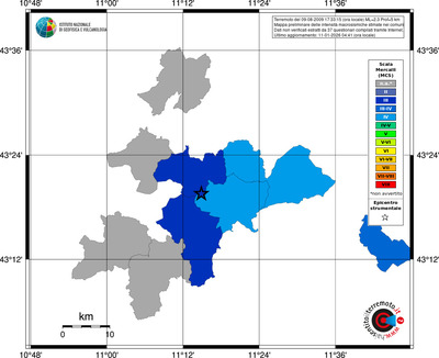 Mappa MCS - territori comuni